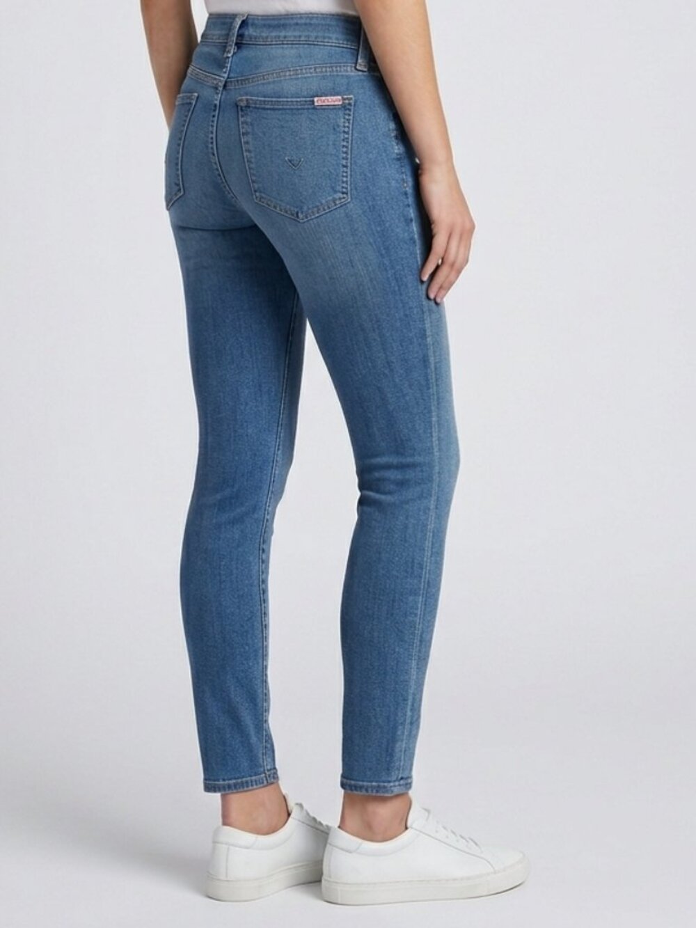 Hudson Natalie Super Skinny Jeans Size 30 Medium Wash Denim Stretch